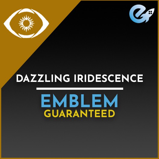 Dazzling Iridescence Trials Emblem